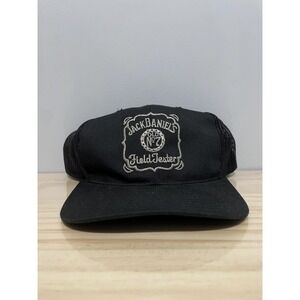 vtg 80s JACK DANIELS TESTER Hat // cap beer college liquor whiskey trucker